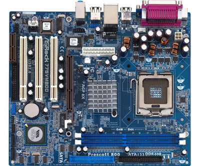 ASRock 775VM800 LGA 775 Motherboard DDR Dual Core Pentium D Celeron Micro-ATX