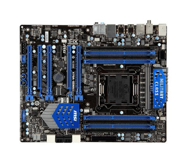 MSI X79A-GD65 (8D) ATX Motherboard for Intel Core i7 Processors, DDR3 Support, SATA 6.0Gb/s - 7760-010R