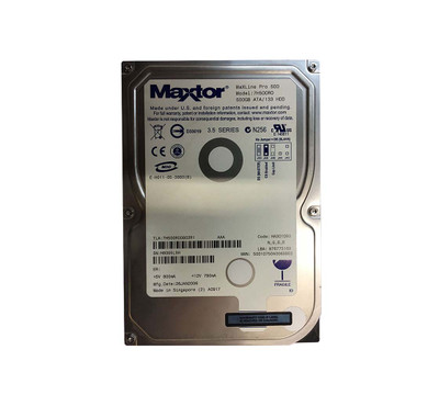 7H500R0 - Maxtor 500GB 7200RPM ATA-133 16MB 3.5" HDD