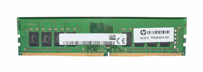 854914-001 - HP 16GB PC4-19200 DDR4-2400MHz non-ECC Unbuffered CL17 288-Pin DIMM 1.2V Dual Rank Memory Module