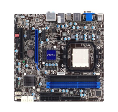 880GMA-E45 - MSI Desktop Motherboard AMD Chipset Micro ATX Socket AM3 PGA-941 2600MHz HT 16GB DDR3 SDRAM Ultra ATA/133 (ATA-7) Serial ATA/600 Yes 7.1