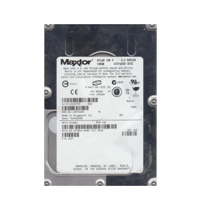 8J147J0 - Maxtor 146GB 10000RPM Ultra320 SCSI 3.5" HDD