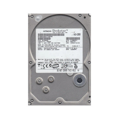 Hitachi 750GB 7200RPM SATA 3.0 Gbps 3.5 32MB Cache Deskstar Hard Drive compatible with servers