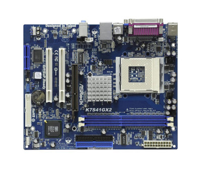 90-MXGDZ0-A0UAYZ ASRock K7S41GX2 Socket A SiS 741GX + 963L Chipset AMD Sempron/ Athlon/ Athlon XP/ Duron Processors