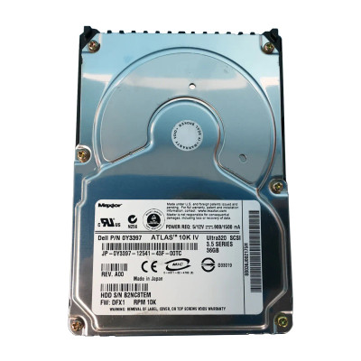 0Y3397 - Dell 36GB 10000RPM Ultra320 SCSI 80-Pin 3.5" HDD
