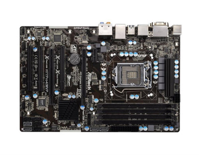 90-MXGLK0-A0UAYZ - ASROCK LGA 1155 H77 Chipset Motherboard