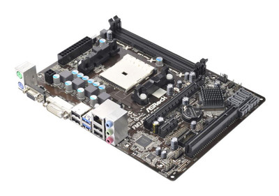 ASRock Socket FM2 AMD A75 Chipset Micro-ATX Motherboard 6x SATA3 6.0Gb/s 100W Processors Support