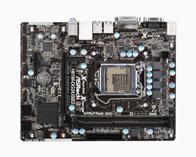 90-MXGNU0-A0UAYZ - ASROCK LGA 1155 H61 USB3 Motherboard