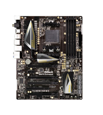 ASRock 990FX-EXTREME9 Socket AM3+ ATX Motherboard for AMD Processors, DDR3 Support, 6x SATA3 Slots