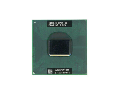 Toshiba CPU 2.66GHZ T9550 C2D for A000039840 Laptop - Genuine Toshiba CPU compatible with A000039840 laptops