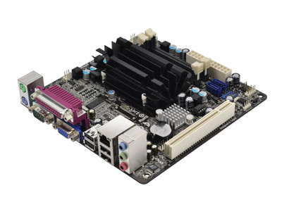 ASRock AD2550B-ITX Mini-ITX Motherboard for Intel Atom D2550 Dual-Core Processors, DDR3 Support, 2x SATA2 3.0Gb/s