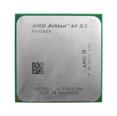 AMD Athlon 64 X2 3800+ Dual-Core 2.00GHz Processor for Socket 939 - ADA3800DAA5BV - CPU for desktop computers