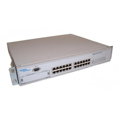 Nortel Baystack 450-24T Fast Ethernet Switch Gray 24-Ports DB-9 Compatible with 10/100Base-TX Servers