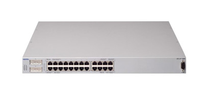Nortel 24-Port Ethernet Switch with GBIC Slot for Baystack 470-24T, ideal for network setups
