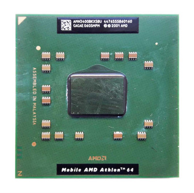 AMN3400BKX5BU - AMD Athlon 64 3400+ 2.20GHz Socket 754 Mobile Processor