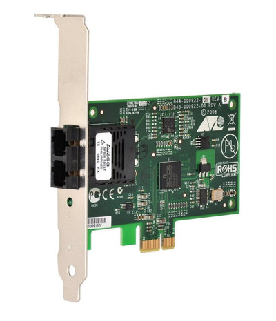 Allied Telesis AT-2712FX/SC-901 100Mbps PCIe Ethernet Fiber Adapter Card for SC Connector - Compatible with Servers