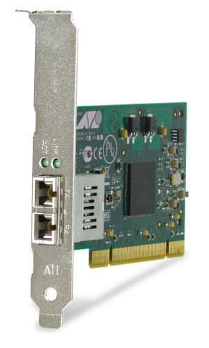 Allied Telesis AT-2916SX Gigabit Fiber Adapter Card for PCI, 1000Base-SX, LC connector, compatible with servers Allied Telesis AT-2916SX Gigabit Fiber Adapter Card for PCI, 1000Base-SX, LC connector, compatible with servers
