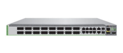 AT-8100S/24F-LC-10 - Allied Telesis 24-Port 2 x 100Base-FX 10/100/1000Base-T No 2 x SFP Layer 3 Network Switch