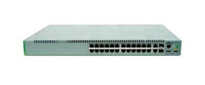 AT-8100S/24POE-10 - Allied Telesis AT-8100S/24POE Ethernet Switch 26-Port 2 Slot 24 2 x 10/100Base-TX 10/100/1000Base-T 2 x SFP (mini-GBIC) Slot