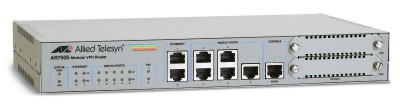 AT-AR750S-50 - Allied Telesis Secure VPN Router 7x 10/100 LAN / WAN 1x Async 2x PIC Single AC powered PSU