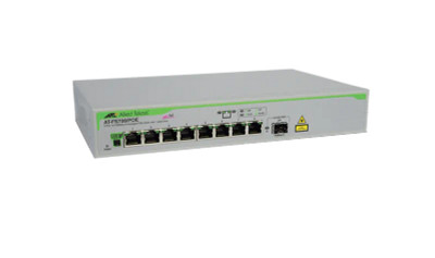 Allied Telesyn AT-FS708/POE 8-port POE Switch for LAN Networks - Compatible with SFP Ethernet Switches
