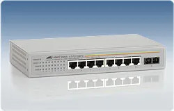 AT-FS709FC - Allied Telesis 8-Port 10/100 Fast Ethernet Unmanaged Network Switch