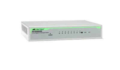 AT-GS900/8E - Allied Telesis 8-Port Gigabit Ethernet Switch