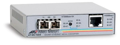 AT-MC1004-30 - Allied Telesis 1000Base-TX to 1000Base-SX SC Media Converter