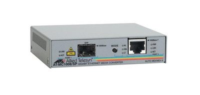 AT-MC1008/SP-20 - Allied Telesis Gigabit SFP Media Converter