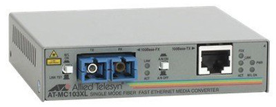 AT-MC103XL-60 - Allied Telesis 100Base-TX/ FX-SC SMF 15km Standalone Media Converter