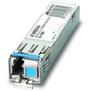 Allied Telesis 1.25Gbps 1000Base-BX-U SFP Transceiver Module for Single-mode Fiber 10km 1310nmTX/1490nmRX LC Connect