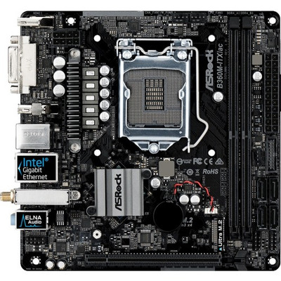 B360M-ITX/AC - ASROCK LGA 1151 B360 DDR4 Mini-ITX Motherboard