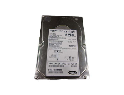127962-001 - HP 9.1GB 10000RPM Ultra-2 SCSI 80-Pin 3.5" HDD