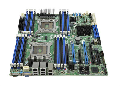 Intel BBS2600CO4 Server Motherboard for Socket R LGA2011, iC600-A Chipset, SSI EEB, Dual Processor Support