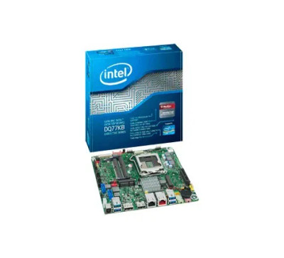 BLKDQ77KB - Intel Q77 Express LGA1155 Thin Mini-ITX Motherboard DDR3 16GB Two 204-Pin SDRAM Slots