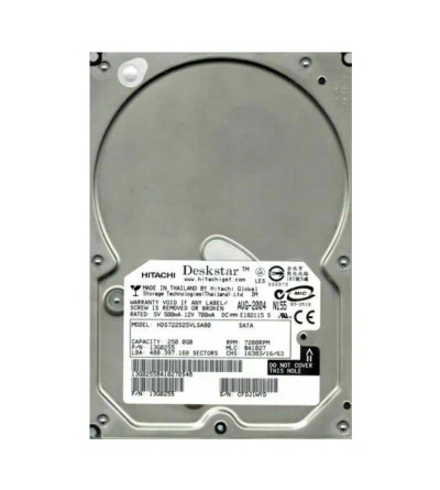IBM 250GB 7200RPM SATA 3.5 Hard Drive for Deskstar - Compatible with 1.5 Gbps, 8MB Cache - Server Storage Soluti