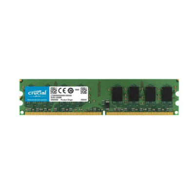 Crucial 2GB DDR3-1600MHz Memory Module for PC, Non-ECC, Unbuffered, CL11, 240-Pin DIMM