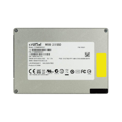 CT256M550SSD1 - Crucial Technology 256GB SATA 6Gb/s 2.5" SSD