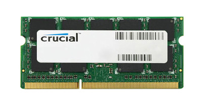 CT51272BF1339 Crucial 4GB PC3-10600 DDR3-1333MHz ECC Unbuffered CL9 204-Pin SoDimm 1.35V Low Voltage Dual Rank Memory Module