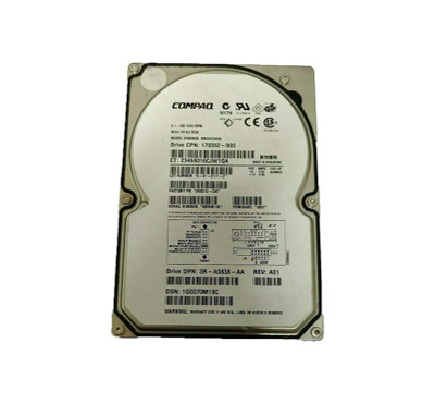 175552-003 - HP 9.1GB 7200RPM Ultra2 SCSI 3.5" HDD