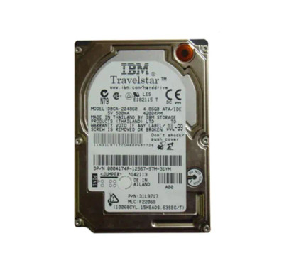DBCA-204860 - IBM 4.86GB 4200RPM 2.5" IDE HDD