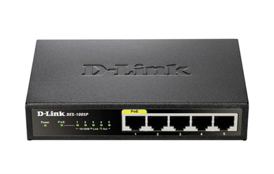 DES-1005P/E - D-LINK 5-Port 10/100 Ethernet Switch