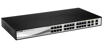 DES-1210-28 - D-Link DES-1210-28 24-Port Fast Ethernet 2-Port Gigabit Managed Switch