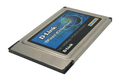 DFE-650TX - D-LINK 10/100 PCMCIA Ethernet Adapter