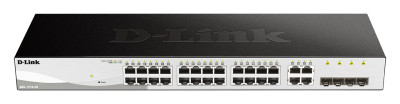 DGS-1210-28 - D-LINK 24-Port Gigabit 4 SFP Network Switch
