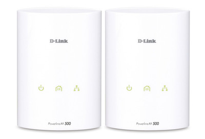DHP-501AV - D-LINK 500Mbps Gigabit PowerLine Adapter Starter Kit