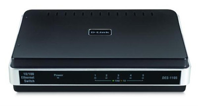 DL15DES-1105 - D-LINK 5-Port 10/100 Desktop Ethernet Switch
