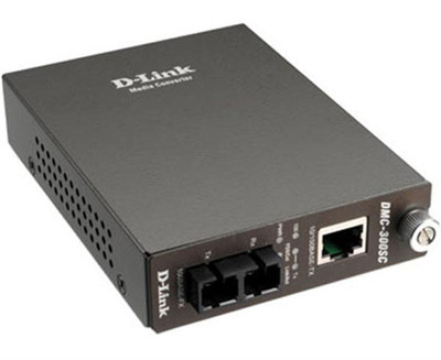 DMC-300SC - D-Link 100Mbps 10/100/1000Base-T Multi-Mode Fiber Media Converter