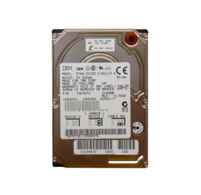 IBM Travelstar 4LP 2.1GB 4000RPM ATA/IDE 96KB Cache 2.5 Internal Hard Drive for laptops