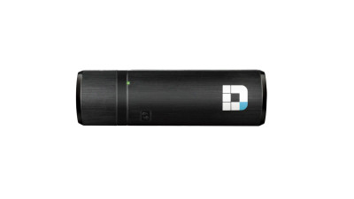 D-Link DWA-180 Dual Band USB Network Adapter for 802.11b/a/g/n/ac - Compatible with 2.4/5GHz - Enhance WiFi Connectivity